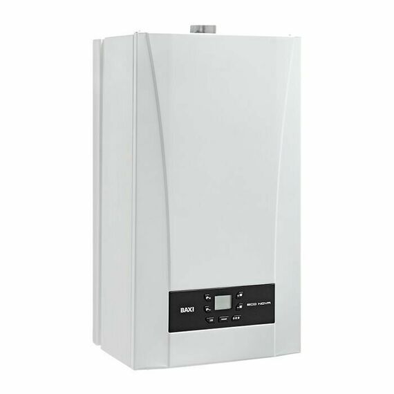 Фото Котел настенный газовый BAXI ECO NOVA 10 F NEW (2025), 10 кВт двухконтурный  — купить в Москве