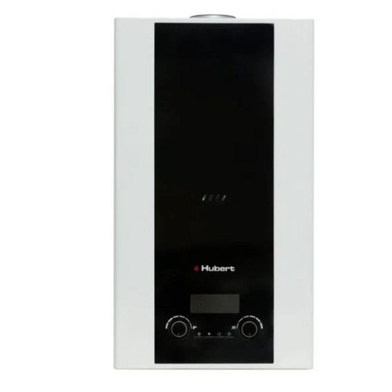 Фото Котел газовый HUBERT AGB 40 WLB настенный, 1 конт, закр. кам. сгор, с трехход. клап, Wi-Fi , изображение 5 — купить в Москве
