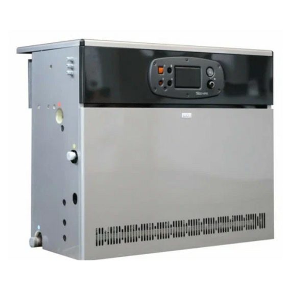 Фото Газовый котел напольный SLIM HPS 1.99 с открытой камерой Baxi A7114601  — купить в Москве