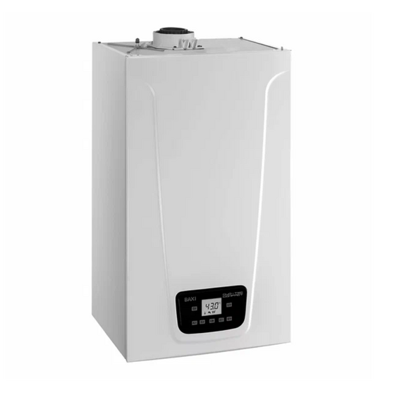 Фото Котел газовый BAXI LUNA DUO-TEC E 1.28 конденсационный, настенный, 1 конт, закр. кам. сгор.  — купить в Москве