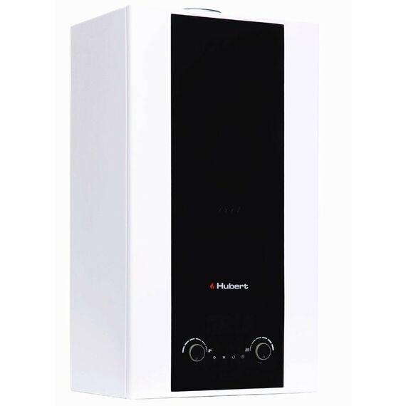 Фото Котел газовый HUBERT AGB 24WLB настенный, 1 конт, закр. кам. сгор, с трехход. клап.  — купить в Москве