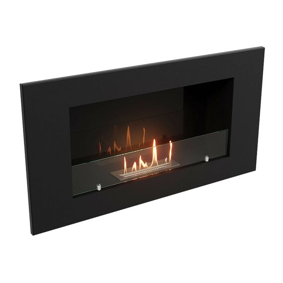 Фото Каминокомплект: Биокамин Firelight BFP/W-90+Набор керамических камней М, белые  — купить в Москве