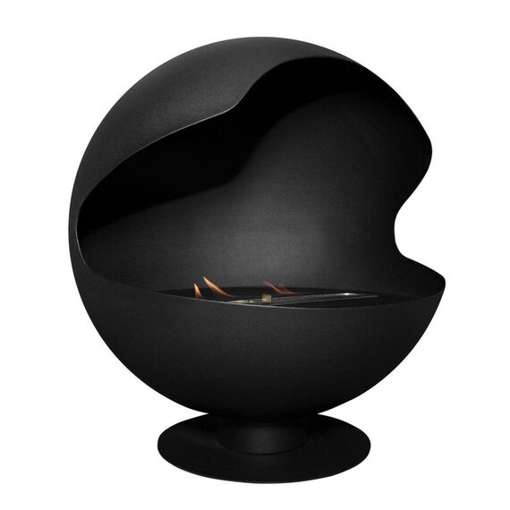 Фото Каминокомплект: Биокамин Firelight BFP/F-55 Sphere+Набор керамических камней М, белые  — купить в Москве