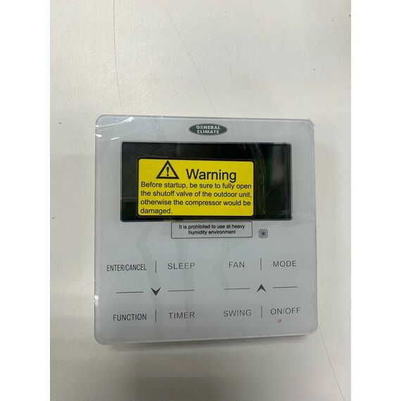 Фото General Climate GC-WR01SA - пульт проводной DV-MAXi2 (ИК приемник, датчик тем-ры)  — купить в Москве