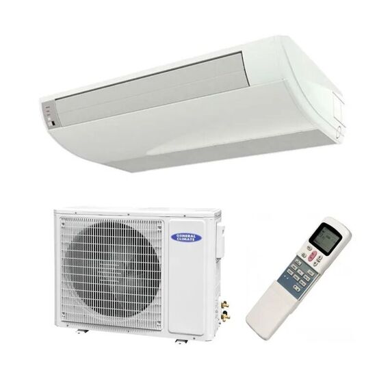 Фото Кондиционер General Climate GC-CFE12HRF / GU-UE12HF напольно-потолочная сплит-система комплект  — купить в Москве