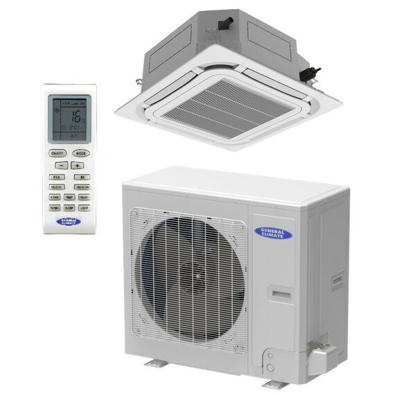 Фото Кассетные кондиционеры General Climate GC-4C60HRN2 / GU-U60H2 , изображение 2 — купить в Москве