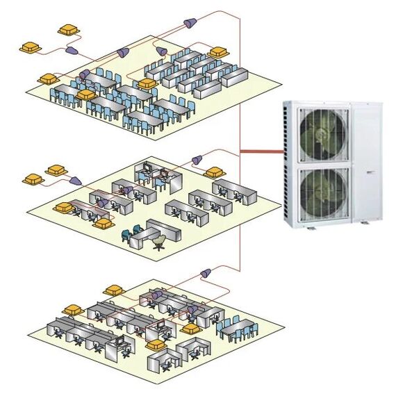 Фото Кондиционер General Climate DV-MAXi mini GW-G80/N1A1, инверторное управление мощностью , изображение 6 — купить в Москве