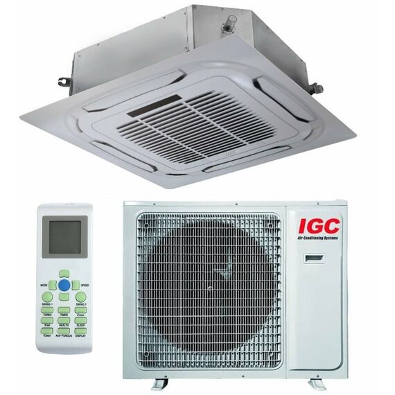 Фото Кондиционер IGC ICX-V36HDC/U, инверторный, пульт ДУ, зимний комплект, R 410А  — купить в Москве