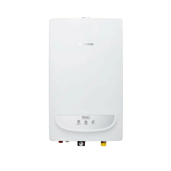 Фото Котел газовый Navien Deluxe C -13k, настенный, 2 конт, закр. кам. сгор, коаксиальный  — купить в Москве