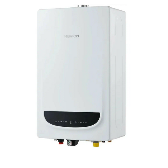 Фото Котел газовый Navien Deluxe C Plus Coaxial 16K, 2-ух контр, коаксиал, закрытая камера сгорания  — купить в Москве