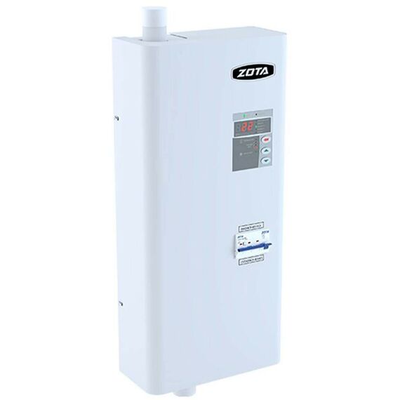 Фото Электрический котел ZOTA Lux, настенное крепление, 9кВт, черный  — купить в Москве