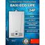 Фото Котел газовый настенный двухконтурный Baxi ECO Life 24 F, закрытая камера сгорания , изображение 7 — купить в Москве