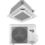 Фото Кассетный кондиционер Daichi City Line FULL DC inverter DA35ALFS1R/DF35ALS1R/DPT05L, площадь 35 кв.м, A+++  — купить в Москве