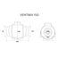 Фото Канальный вентилятор Shuft VENTMIX-150 белый D 150 мм, осевой , изображение 8 — купить в Москве