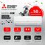 Фото Сплит-система Mitsubishi Electric Classic MSZ-HR50VF/MUZ-HR50VF  — купить в Москве