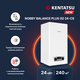 Фото Газовый котел Kentatsu Nobby Balance Plus (S) 24-CS 23.6 кВт одноконтурный  — купить в Москве