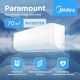 Фото Сплит-система Midea Paramount inverter MSAG1-24N8D0-I/MSAG1-24N8D0-O на 70 кв.м  — купить в Москве